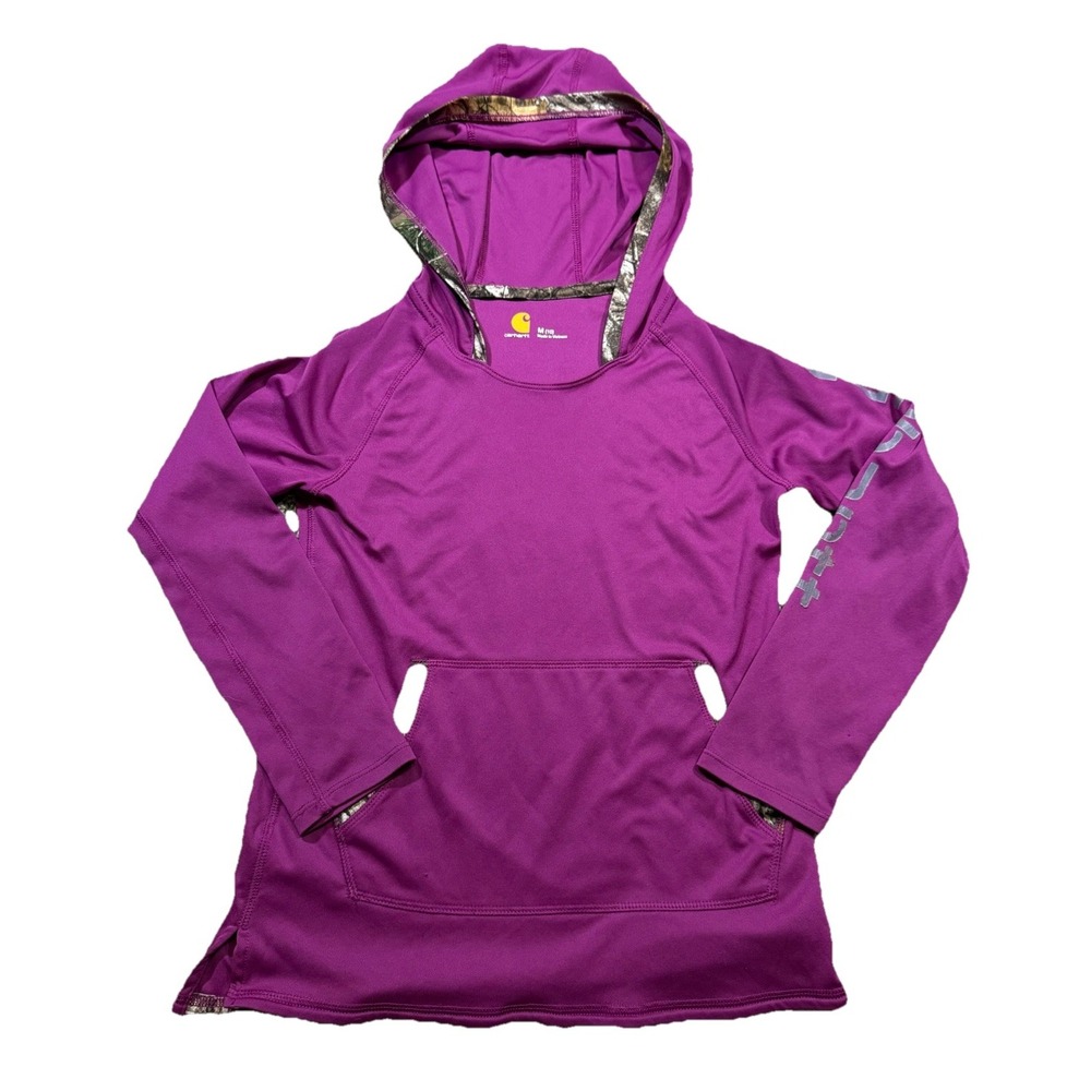 Carhartt Kids Youth Pink Purple Thin Long Sleeve Shirt Gorpcore Outdoors M 10